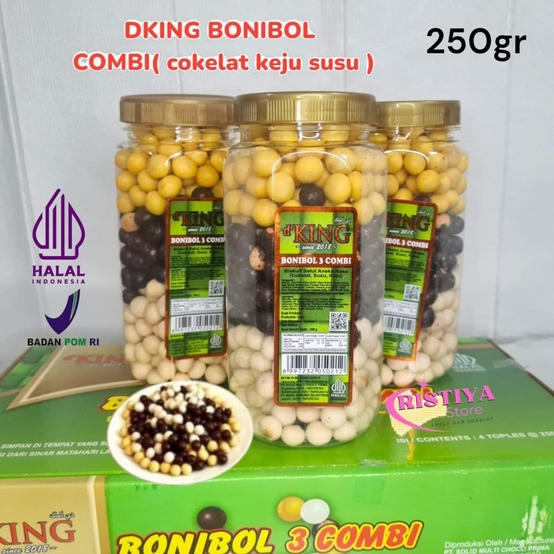 

bonibol cokelat combi d'king pertoples | coklat combi 3 rasa