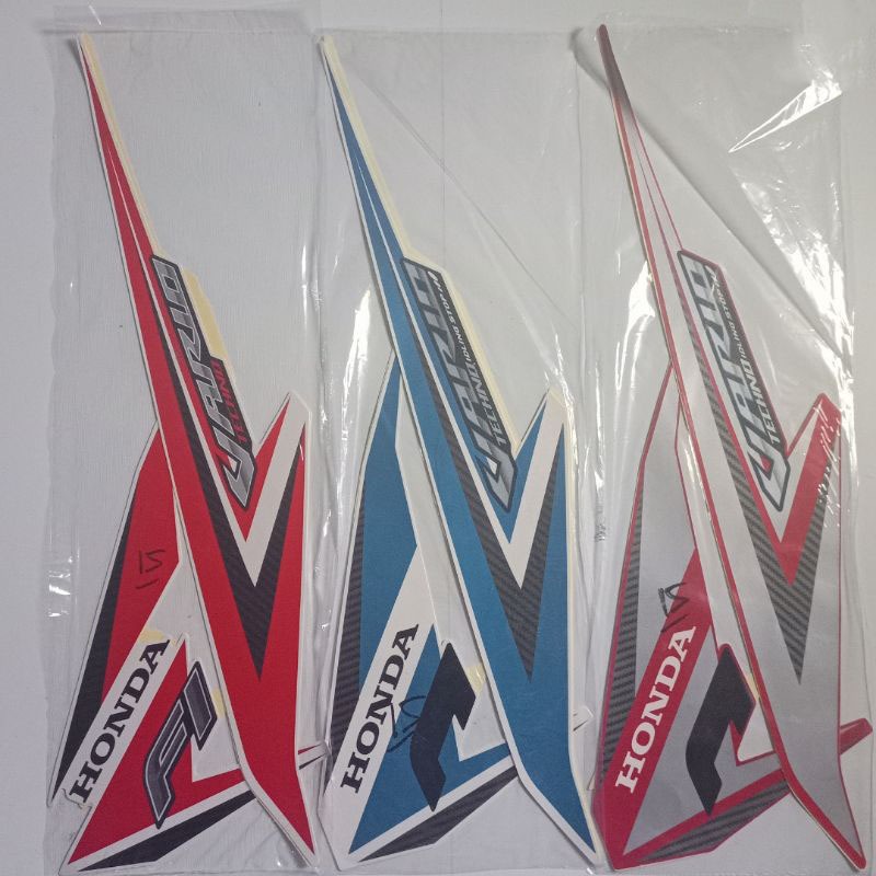 Stiker Sticker Striping Motor Honda Vario Techno 125 2015 List Motor Vario Techno 125 2015
