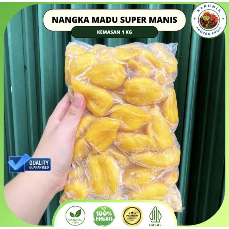 

nangka frozen 500 gr - 1 kg kualitas no WAHID