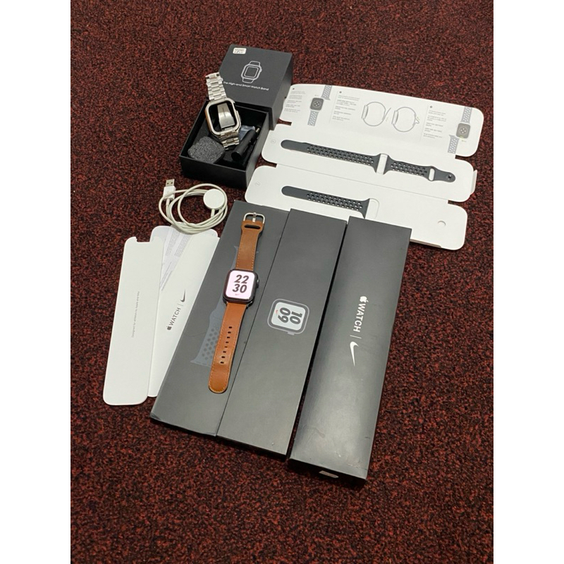 iwatch se nike edition 44mm ibox resmi second original