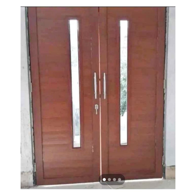 Pintu spandreel motif urat kayu full Aluminium