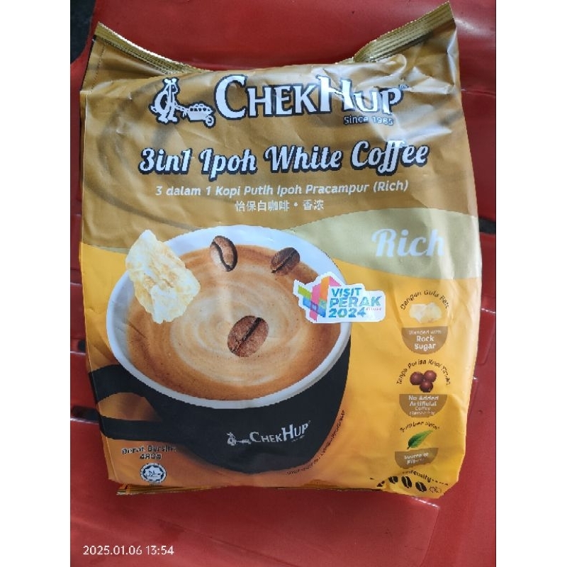 

KOPI MIX CHEK HUP IPOH WHITE COFFEE KING 3 in 1