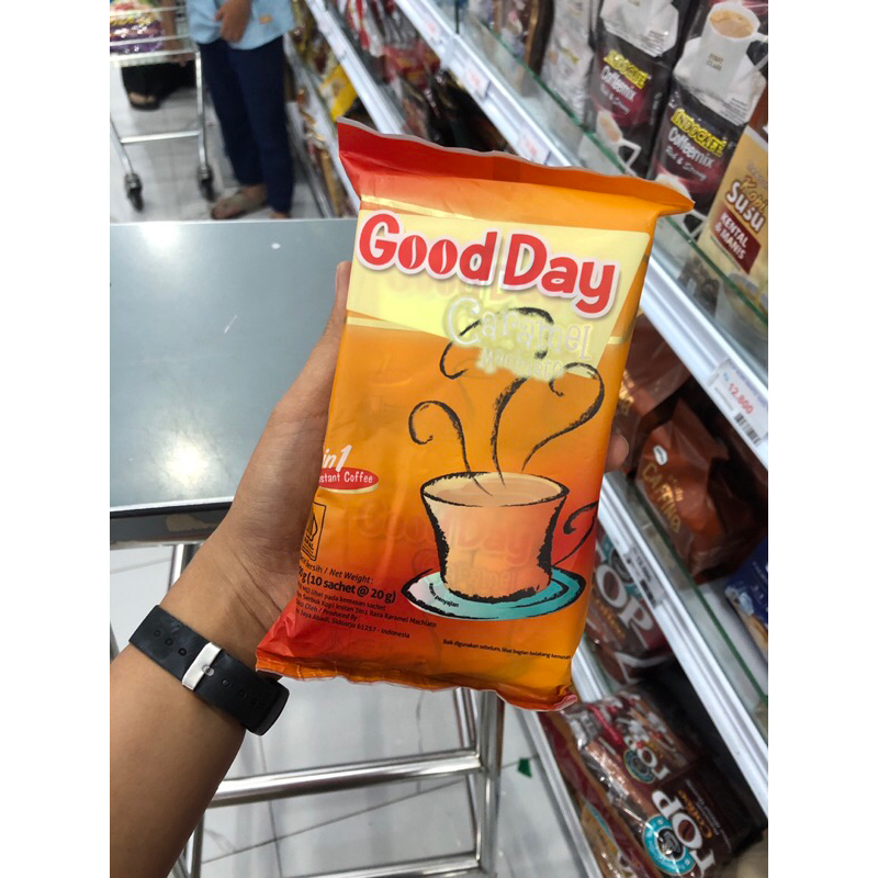 

Good Day Hot 10s 3in1 kopi Instant