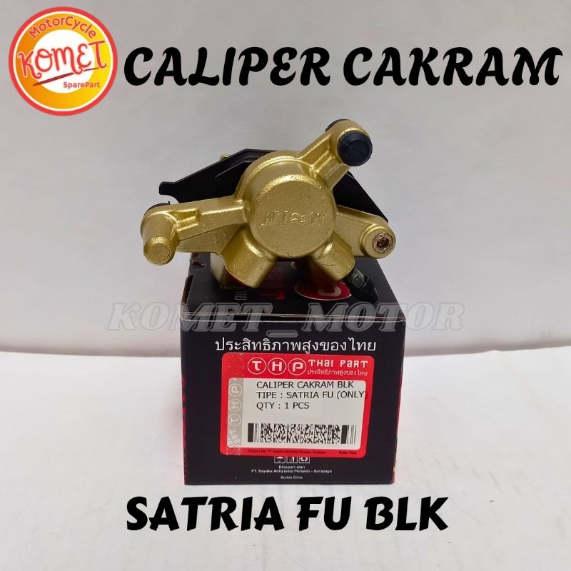 [KOMET] KALIPER CAKRAM KEPALA BABI BLK SATRIA FU 150/JUPITER MX NEW/VIXION NEW/SUPRA X 125 [ORIGINAL