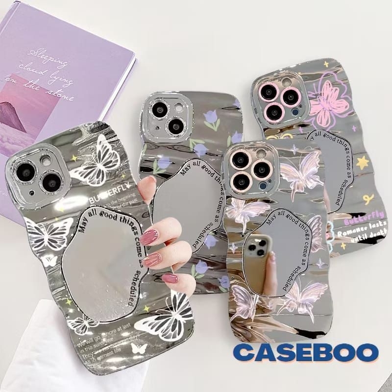 Casing HP Case Android Mirror Kaca Hardcase Untuk HP Realme