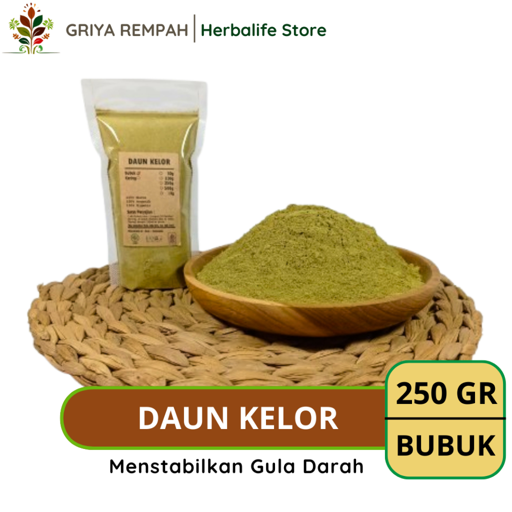 

DAUN KELOR BUBUK 250 GRAM Premium 100% Alami – Superfood Rempah Herbal Kering untuk Kesehatan Tubuh Moringa oleifera