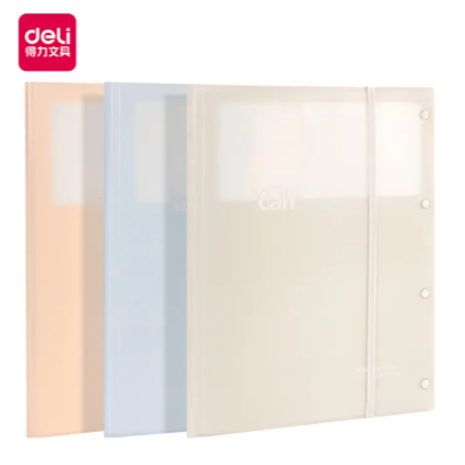 

Deli Display Book / Document Holder / Map Dokumen A4 40 60 Slot Pastel P52