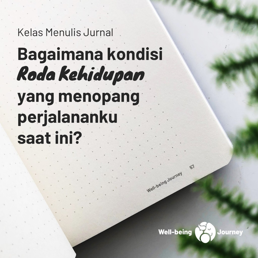 

Kelas Menulis Jurnal: Roda Kehidupan