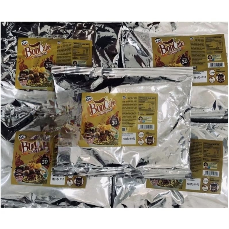 

BonCabe bubuk cabe level 15 dan 30 200gr original
