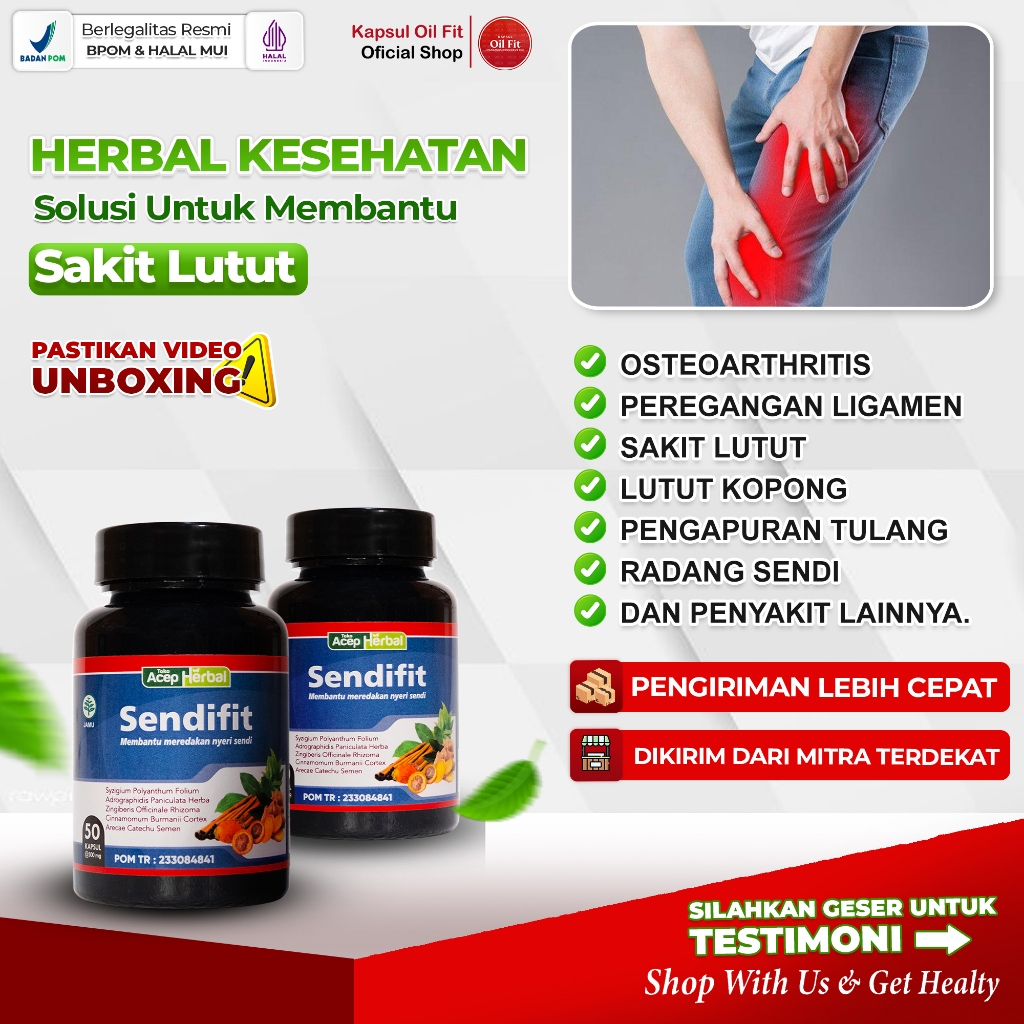 Sendi Fit Untuk Nyeri Lutut Sakit Lutut Kaku Paha Sakit Saat Di Tekuk Pengapuran Sendi Lutut Keropos