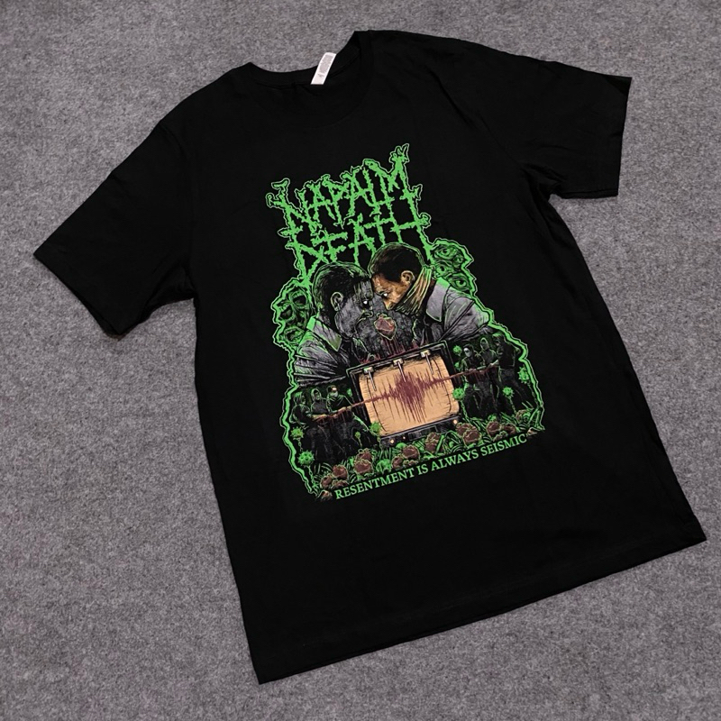 SALE  Napalm Death Resentments Tour Official Resmiii