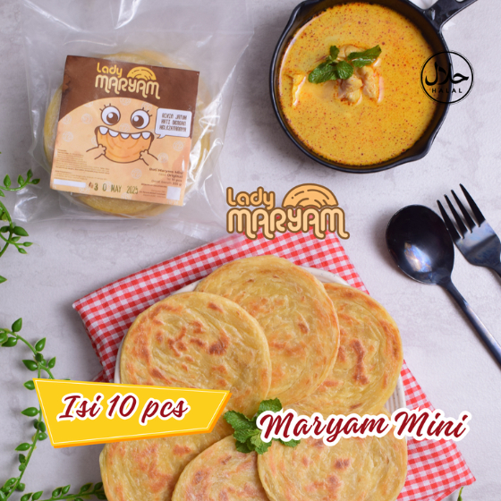 

Roti Maryam Mini Original 10 Piece