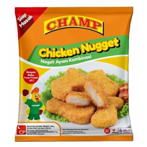 

CHAMP CHICKEN NUGGET 225GR