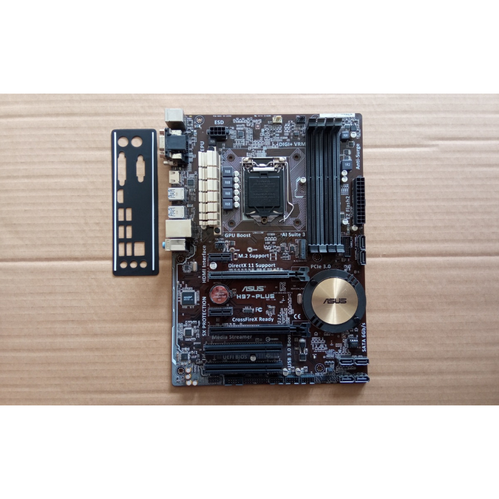 Motherboard ASUS H97-PLUS + Procerssor Intel Core i7-4790 + Heatsink Fan