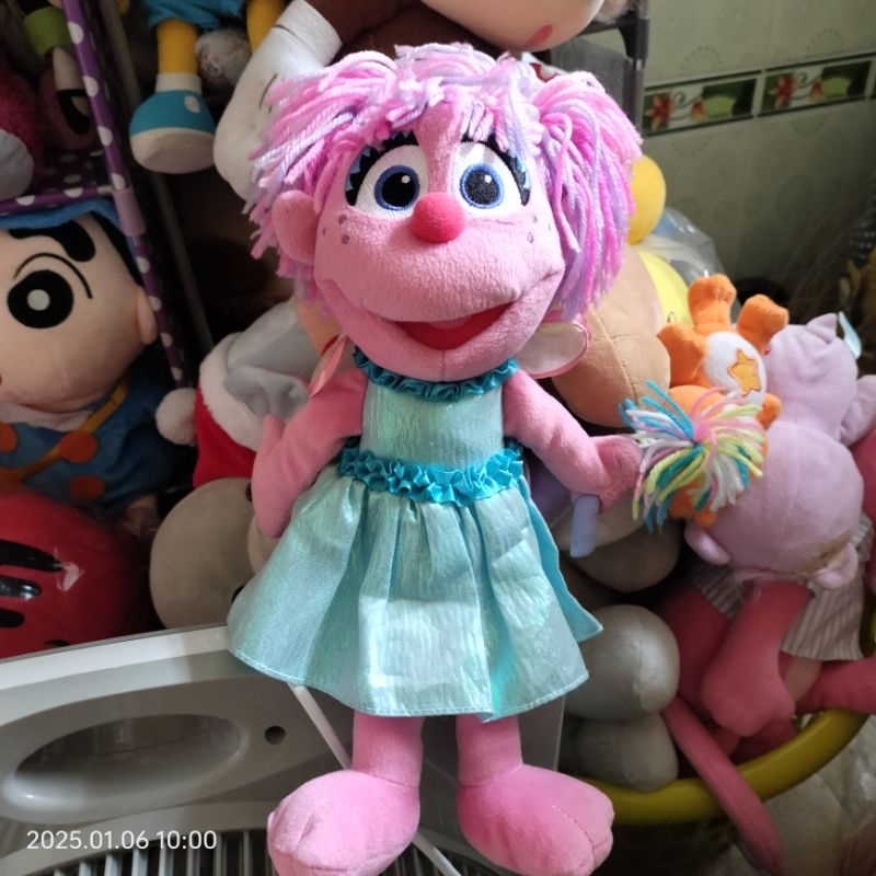 BONEKA ABBY CADABY SESAME STREET ORIGINAL