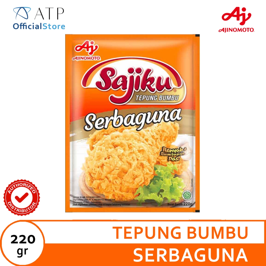 

Sajiku (Tepung Bumbu Serbaguna 220gr)