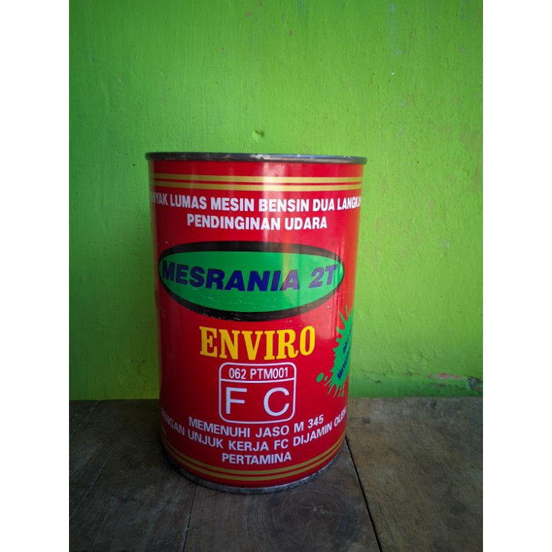 oli samping pertamina 2tak enviro smokeles 1lliter