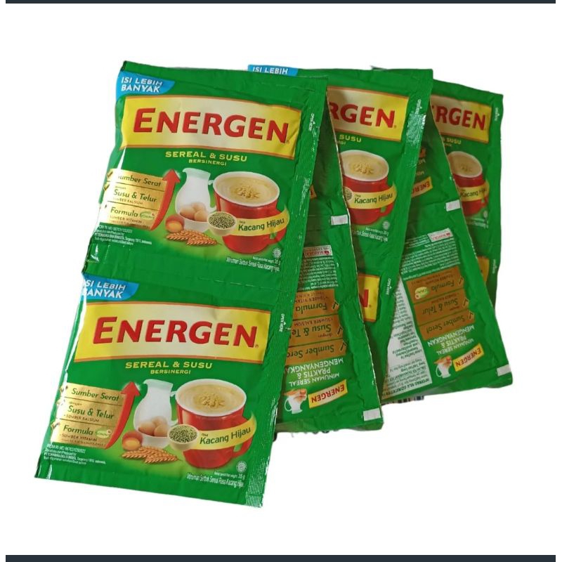 

ENERGEN Kacang Hijau 1Renceng isi 10Pc