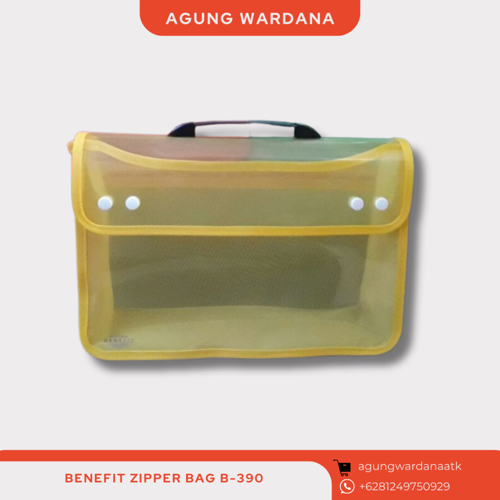 

BENEFIT SCHOOL BAG MAP KANCING B-390