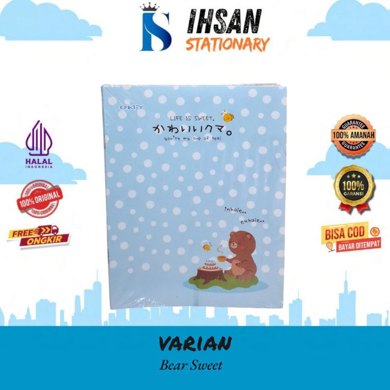 

HJK Buku Tulis Okey 38 Lembar Isi 10 Buku Per Pack
