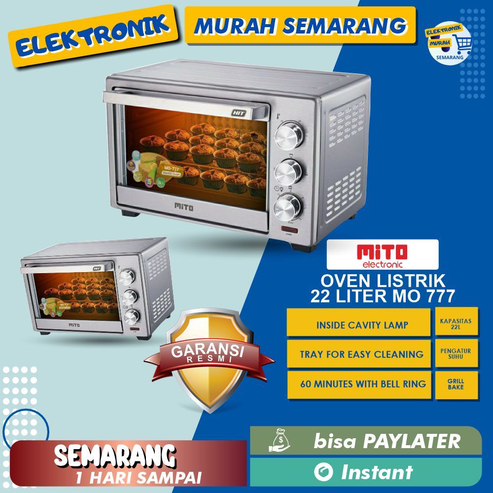 Oven MITO MO-777 OVEN Listrik Mito Kapasitas 22 Liter