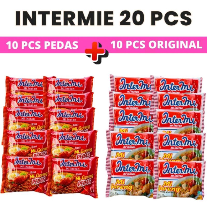 

Intermie 20pcs rasa original +pedas