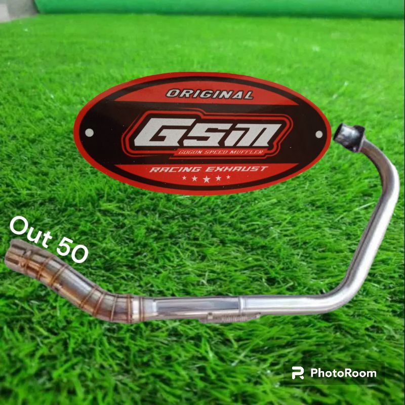 pipa knalpot/leher knalpot khusus motor crf kolong bawah inlet 50