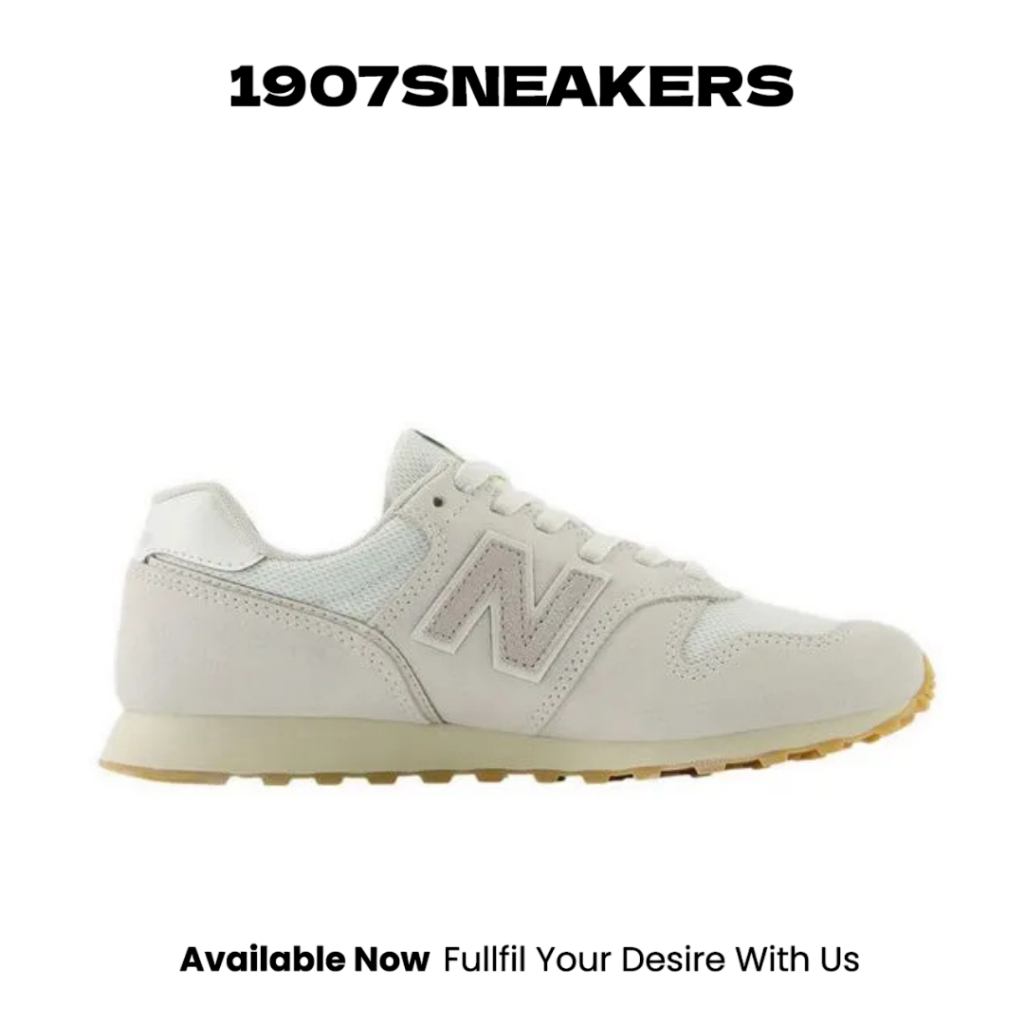 Sepatu Sneakers Wanita New Balance 373 - Beige/Ivory ORIGINAL NEWWL373WG2