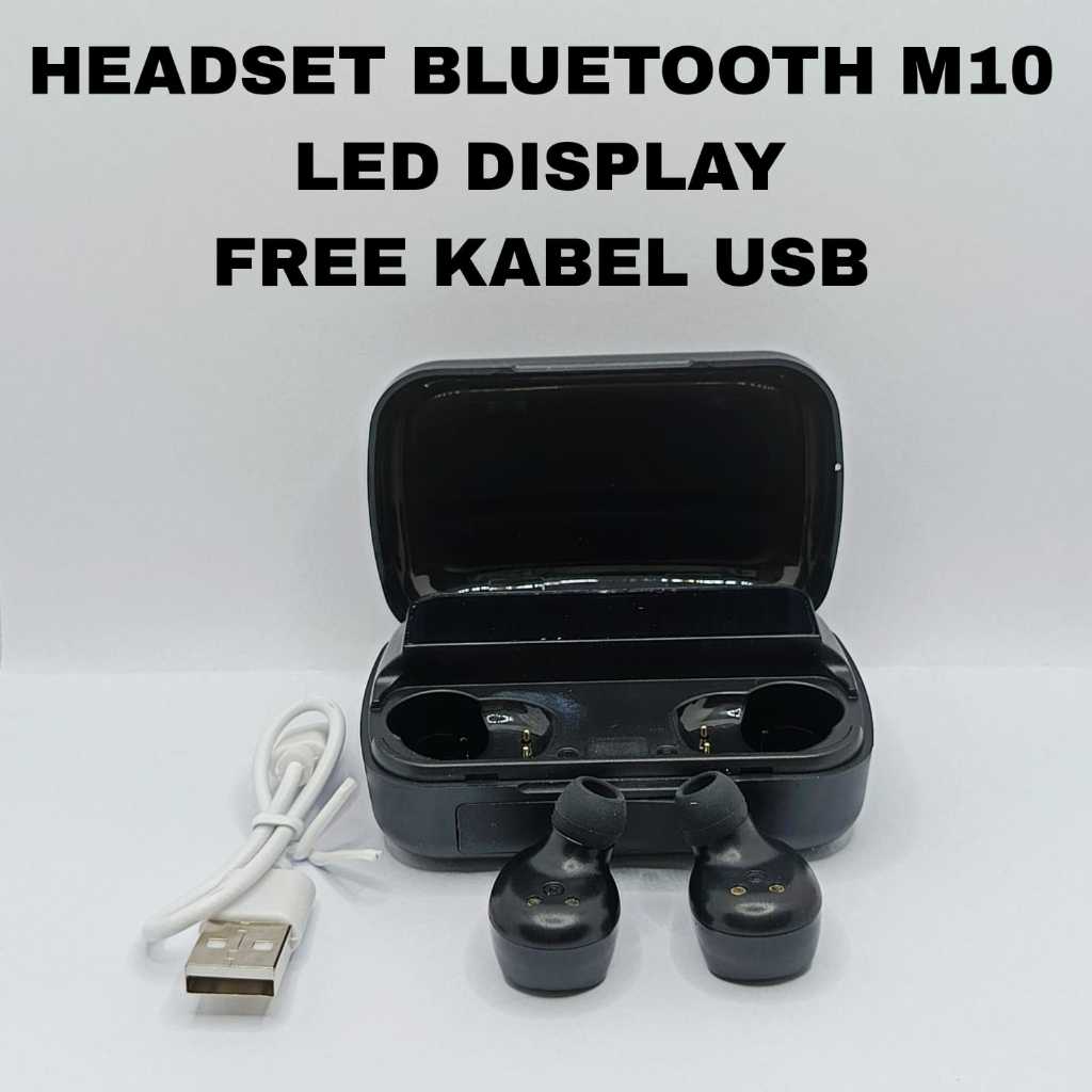 HEADSEAT BLUTOOTH TWS M10 WIRELESS EARPHONE