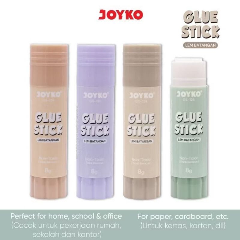 

Glue Stick Lem Batang JOYKO GS-124 8gr Morandi