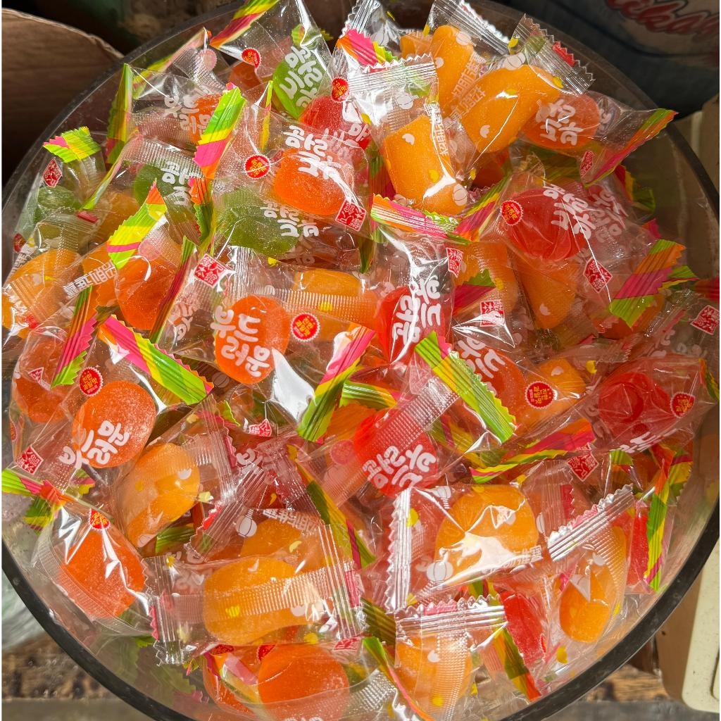 

Jelly Rasa Buah / Permen Jelly Jeruk Apel Mix 250GR