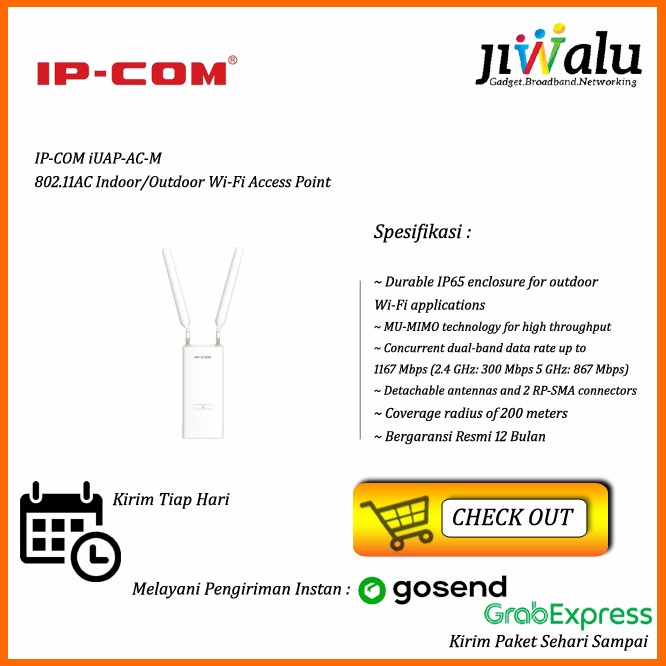 IP-COM iUAP-AC-M 802.11AC Indoor/Outdoor Wi-Fi Access Point