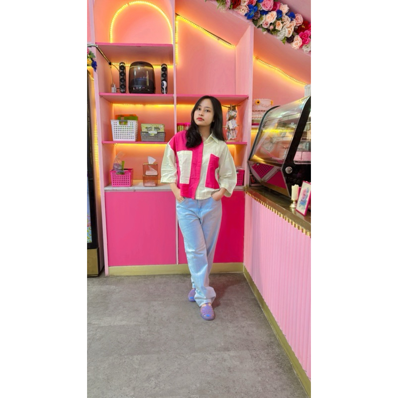 Preloved Cardigan Pink