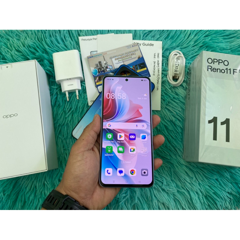 OPPO RENO 11F 5G 8/256 BEKAS ORIGINAL SECOND