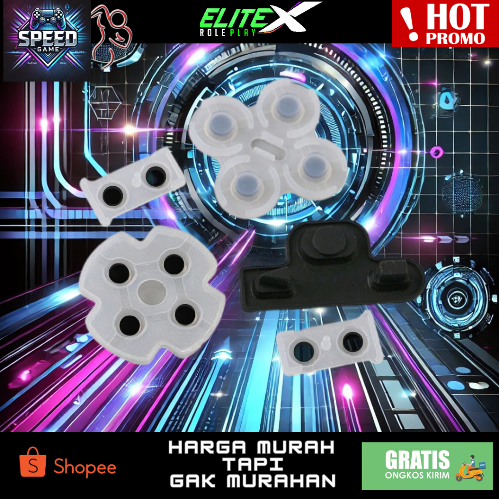 Karet Tombol stick stik PS3 Stick PS3