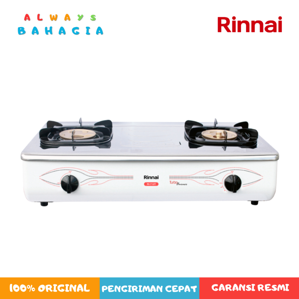 Rinnai Kompor Gas RI-712 T Putih