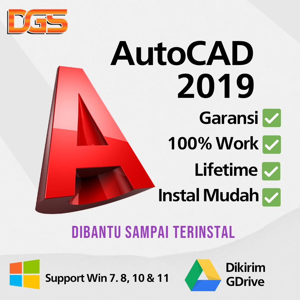 AutoCAD 2019 Full Version Lifetime Windows