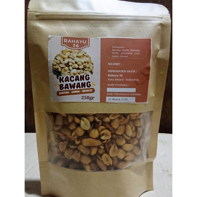 

Rahayu36 Snack - Kacang Bawang 250 grm