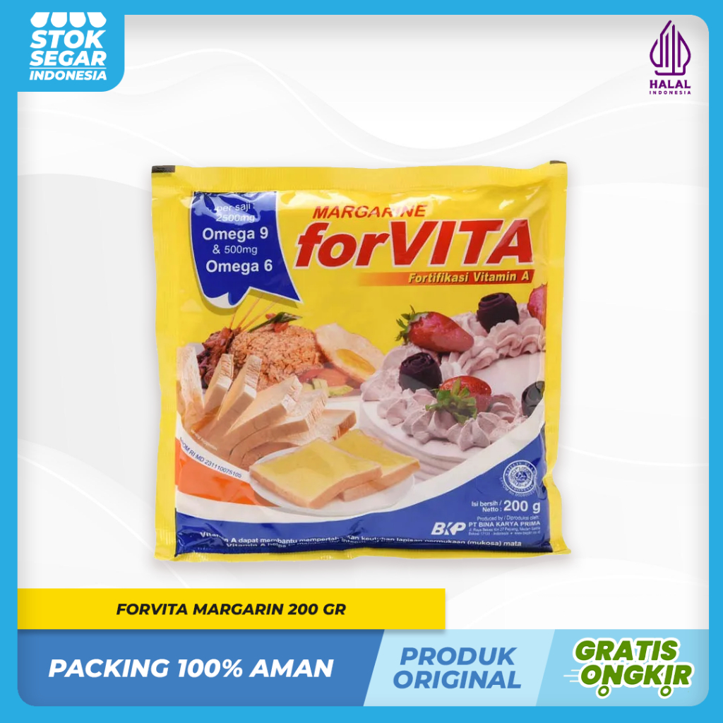 

Forvita Margarin serba guna 200gr