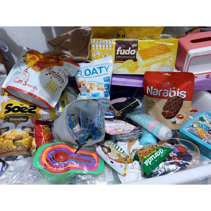 [Berhadiah Uang Tunai] BLIND BOX Kotak Mainan Kado Kadoan Snack Camilan Hadiah Langsung Blind Pack
