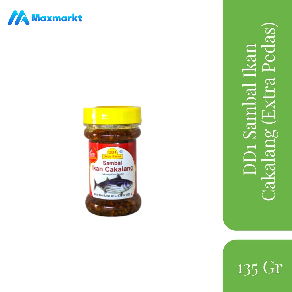 

DD1 Sambal Ikan Cakalang Extra Pedas 135 Gram