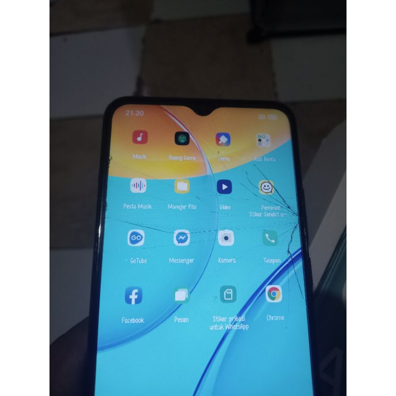 Oppo a15s ram 6/128 second