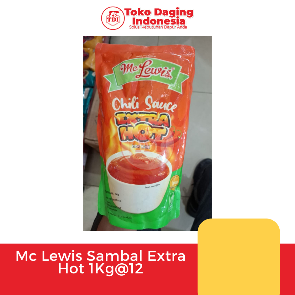 

Mc Lewis Sambal Extra Hot 1Kg