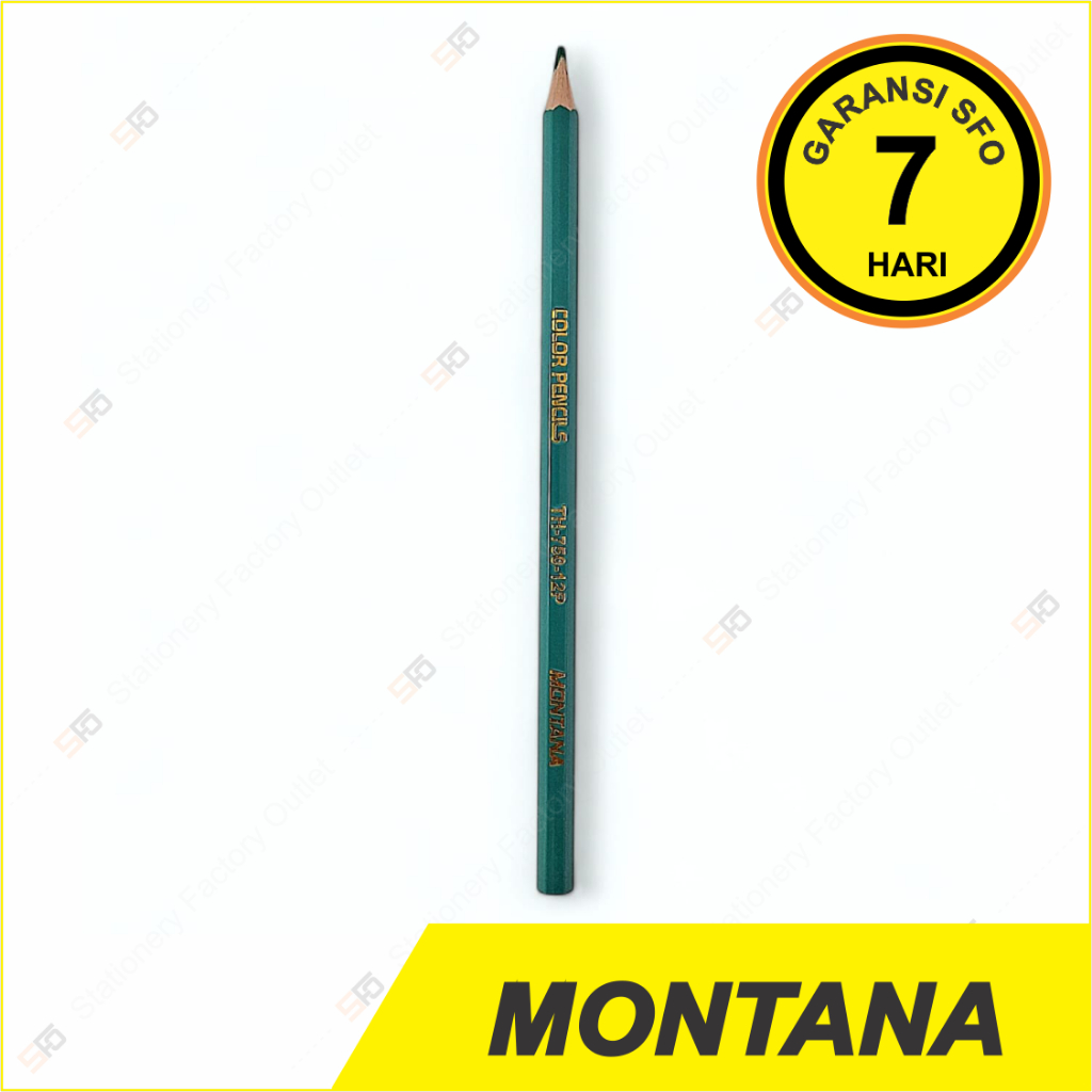 

Pensil Warna Montana Satuan - Green Hijau
