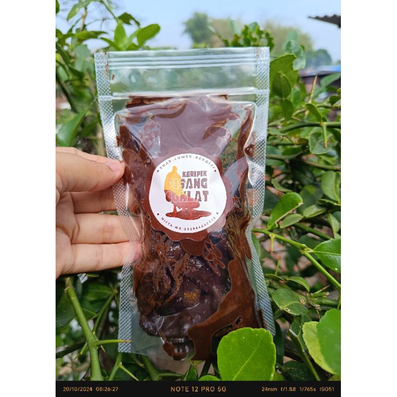 

keripik pisang coklat lumer