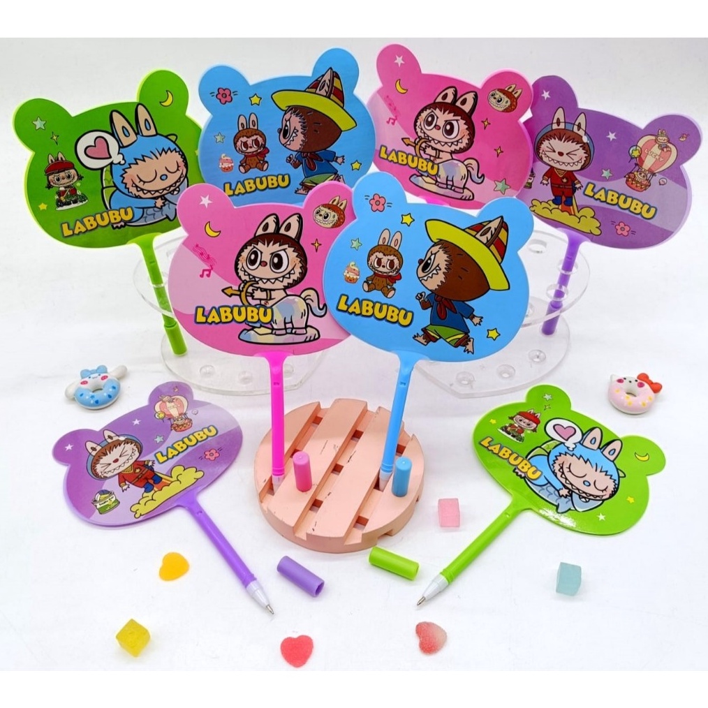 

Promo Akhir Bulan 1PEN PEN GEL KIPAS BALLPEN SANRIO KUROMI CINNAMOROLL POMPURIN UNICORN