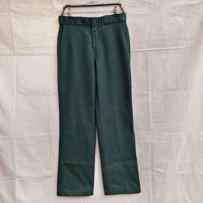 DICKIES 874 WORK PANTS GREEN HUNTER