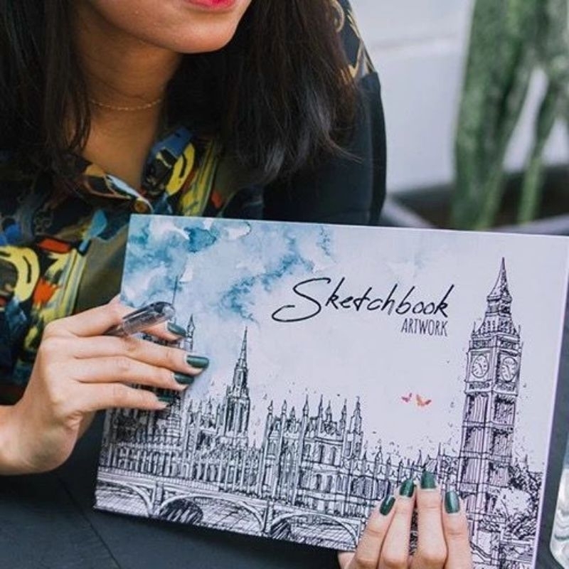 

Ina Creative Sketchbook A4 20lembar/Buku sketsa/Sketchbook drawing