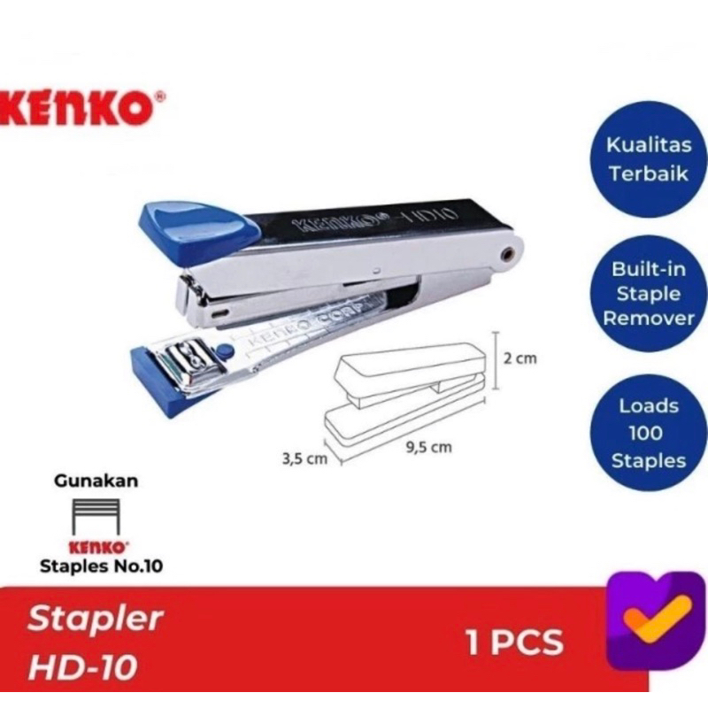 

Stapler Staples Straples Kecil HD-10 Kenko