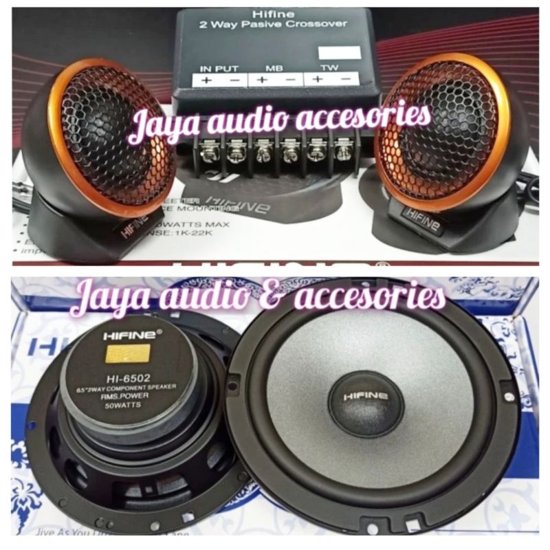 Speaker Split Hifine 2way 6.5inch